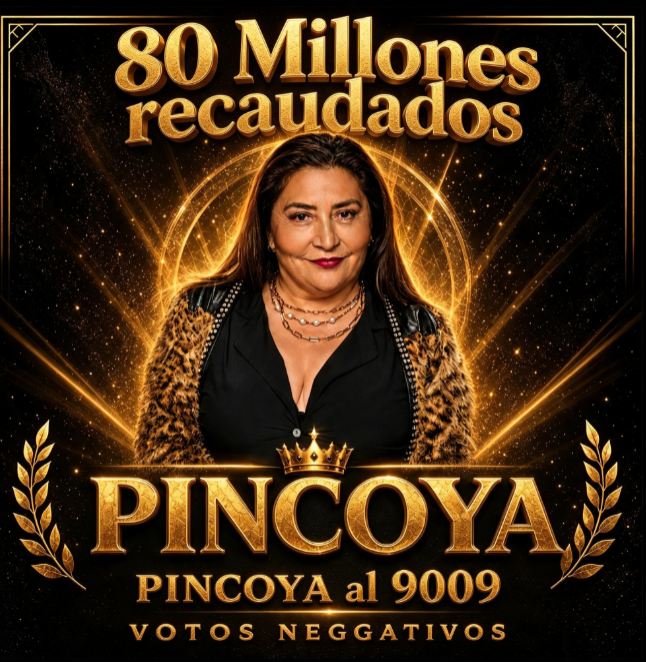 Astridculin's tweet photo. La gente de Yipio lleva 80 Millones ... y los de la Chilena apenas llegan a 1 millón en 6 horas... no lo van a lograr. se va PINCOYA AL 9009
 #GranHermano https://t.co/XTV5VrHB0z