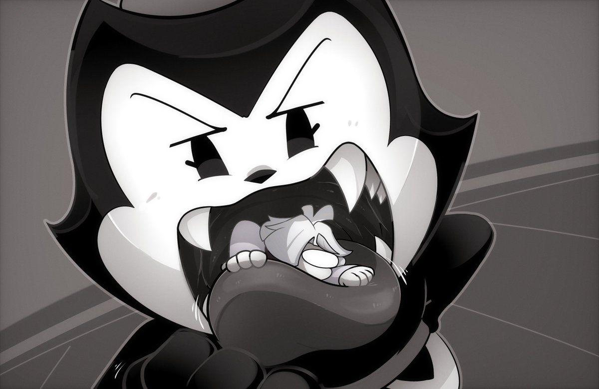 Muka288's tweet photo. [Collaboration with @cosmic_fetish] 
"A small snack for Clawria!"
- And here is the latest drawing for a cool rabbit! And now I'm going to disappear. 
#pre_vore #sizetwitter https://t.co/wqWDgEZsrH