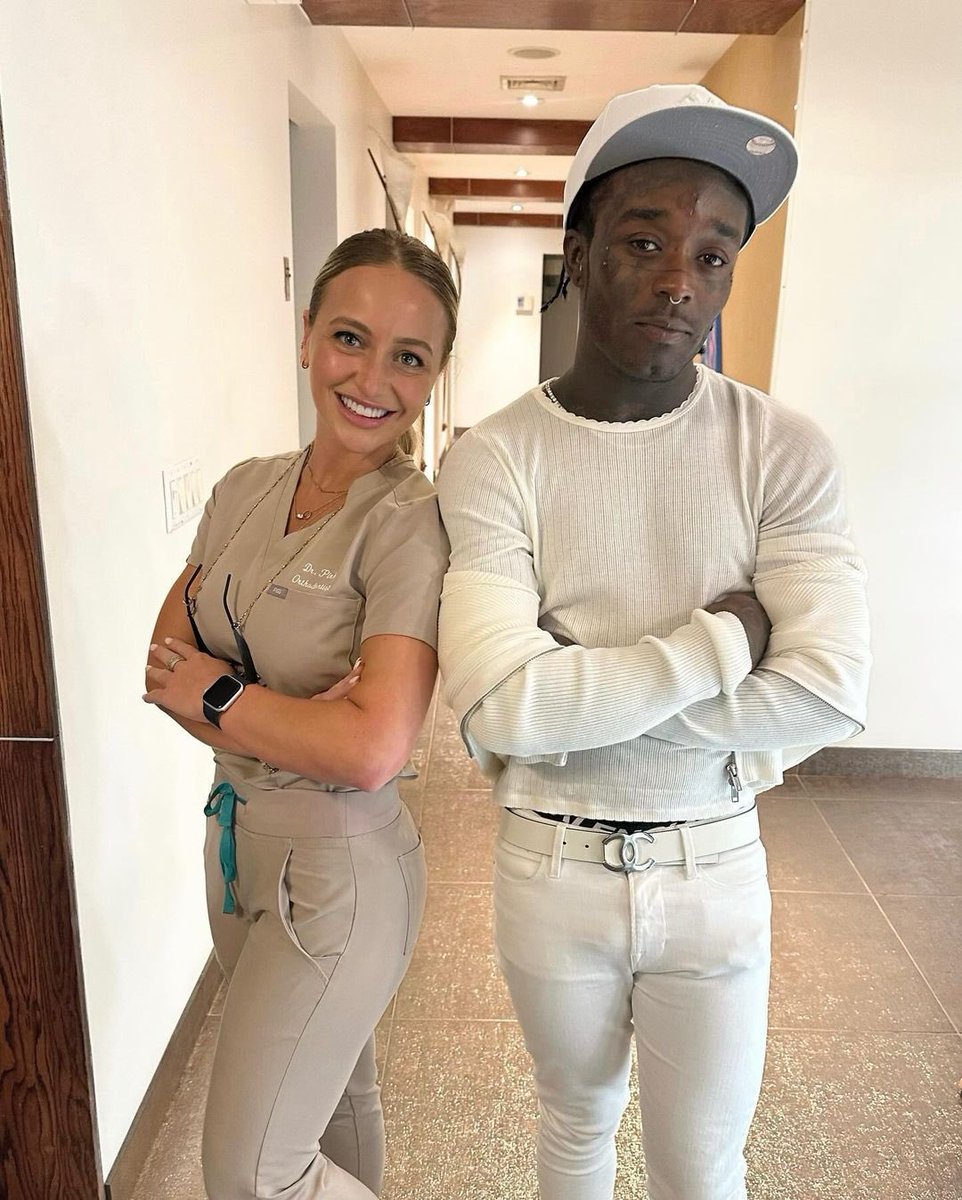 ItzBasin's tweet photo. Lil Uzi Vert getting new braces at the dentist (2024) https://t.co/3t8SHVaR6s