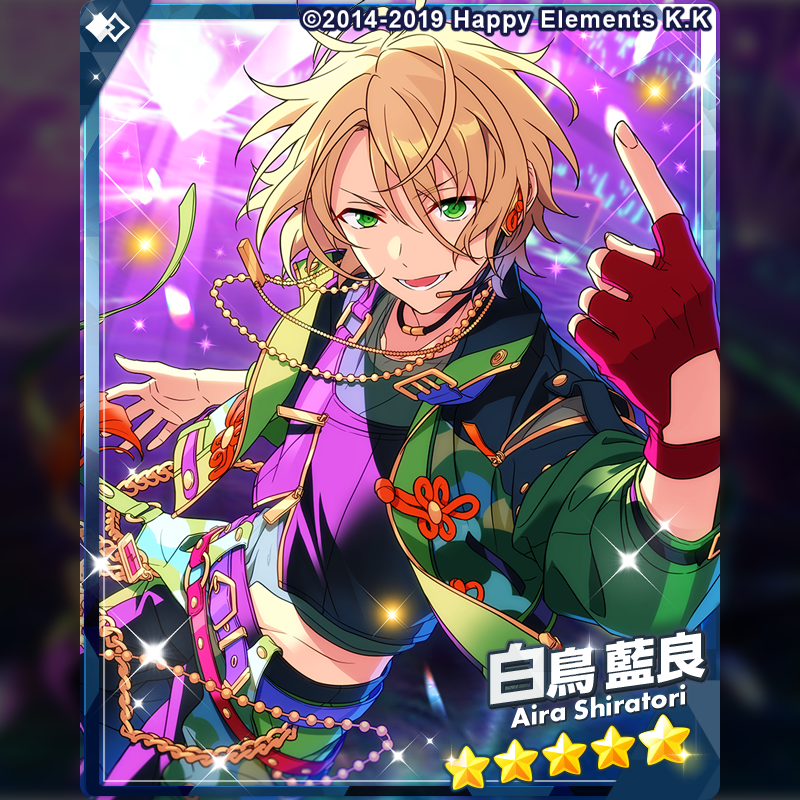 ensemble_stars's tweet photo. 【お知らせ】

15時より『スカウト！トランプの兵隊と幸福の魔法使い』を開始しました❗
新カードの出現率アップ中！

▽新登場カード
⭐5 白鳥 藍良
⭐4 逆先 夏目
⭐3 風早 巽

8月31日に公開されるメインストーリーと連動したスカウトです🎶

#あんスタ https://t.co/LxORj34ps8