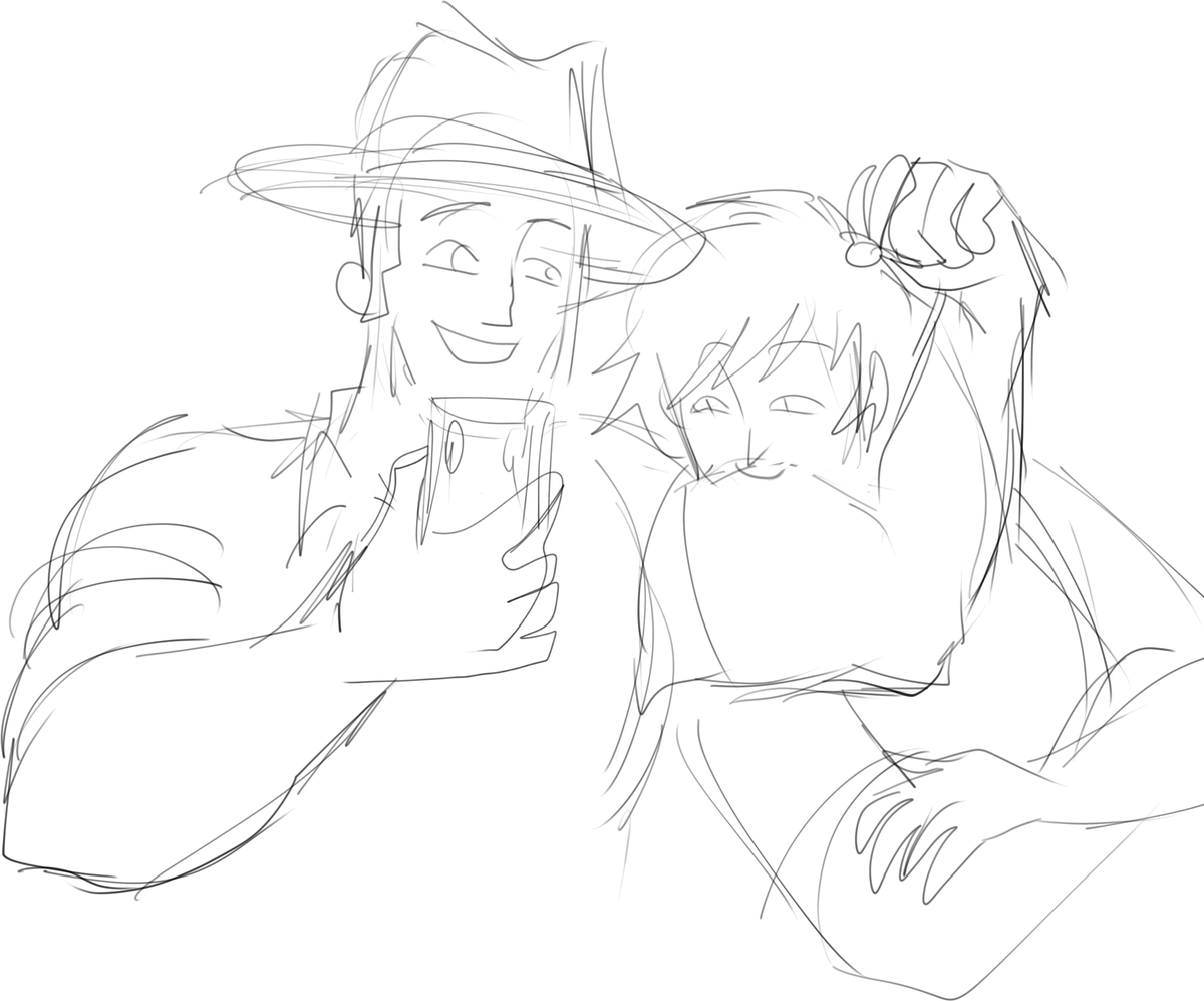 spencalopecanon's tweet photo. #abusingmyfreewill will add 20 subs to the patreon goal until we hit 1700 per sketch i can get of spencalope or diegolope..... yes im greedy and hungry and no quality does not matter https://t.co/xO71LV1KUH