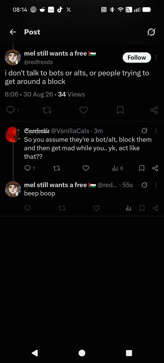 VanillaCals's tweet photo. @redfresds @ved1024 @diadelosrekt Typical, you get all weird abt being called out and act like.. honestly a brat lol

Good job, very normal thing to do 🙄 https://t.co/8HHl0dcRE7
