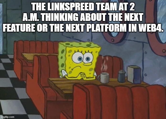 Web4_APP's tweet photo. My brain at 10 PM: Zzz. My brain at 2 AM: 'Hold on. What if we decentralized the actual 2 AM and put that on the blockchain?' 🧠🤯⛓️ #HelpUs #Linkspread #Web4Everything #WhyIsItAlways2AM https://t.co/2UcITrIv0N