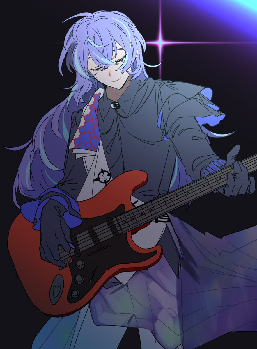 pesk_o0's tweet photo. ギター弾いてるとこ描くの練習してる https://t.co/cyhiPfTLXZ
