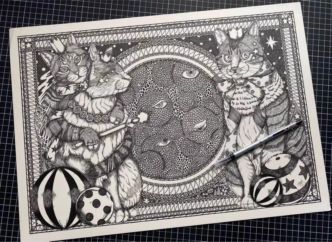 原 良輔/ 筆ペン画家 on X: 