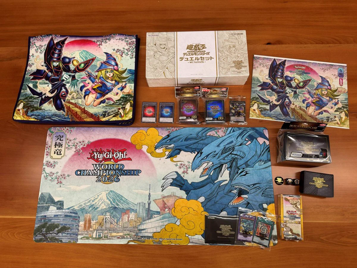 遊戯王OCG WCS2026 限定 スリーブ ブルー デッキケース 青 セット