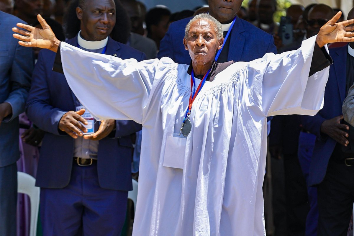 StateHouseUg's tweet photo. The five-day convention, which began on Wednesday, has featured prayer and worship, Bible exposition, preaching, music and choir sessions, testimonies, and teachings on revival, Christian marriage, Christ above modernity, the oneness of believers, and Christian parenting.

The celebrations are being held under the theme, "Jesus Christ is the same yesterday, today, and forever" (Hebrews 13:8).