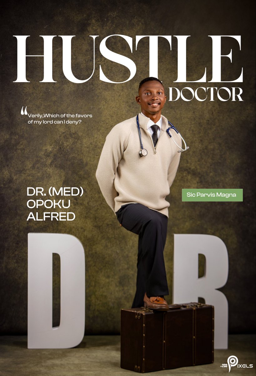 hustledoctor1's tweet photo. Verily,which of the favors of my Lord can I deny?

Reintroducing Dr(Med) Alfred  Opoku🩺👨‍⚕️🥳 https://t.co/bD7nRxJuQ1