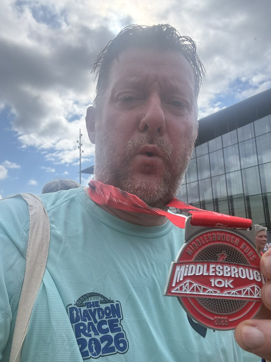 alanreay's tweet photo. Middlesbrough 10k done this morning. 58:53mins, pretty tough going. Not much energy but a great route from
@EventsOTN #RunReayRun

 https://t.co/JrC32HJ7sV https://t.co/67rPakYx1L