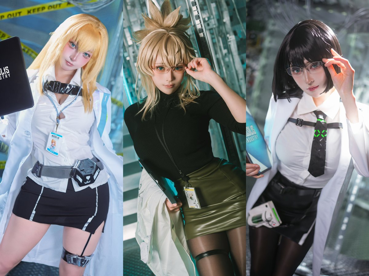 aya_cos_ache's tweet photo. NIKKEの研究者たち👩‍🔬 https://t.co/Cg1azd7CL2