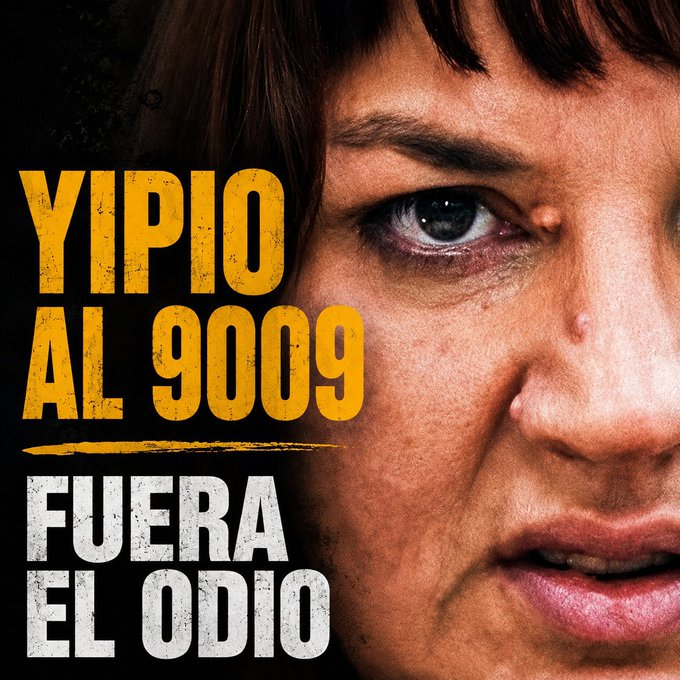 Hornosinfiltro's tweet photo. FUERA EL ODIO...!! 
YIPIO AL 9009

 #GranHermano https://t.co/hfWVu8VbTR