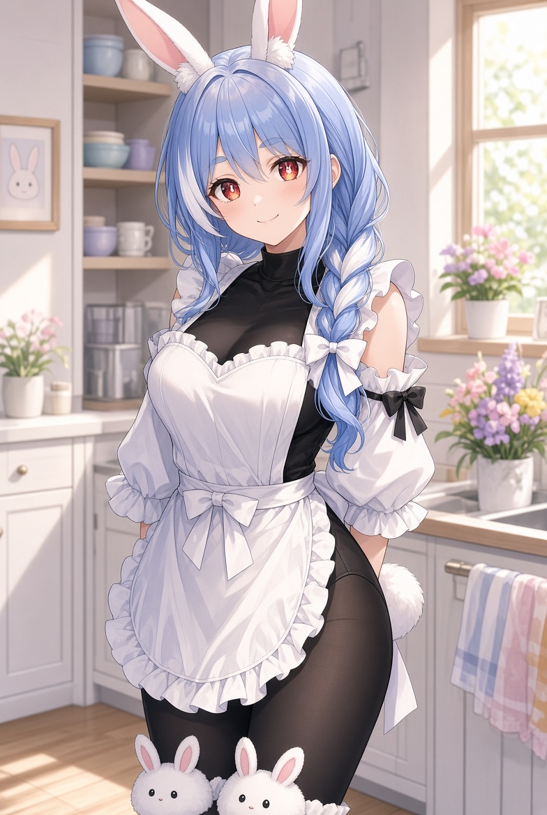 Pekomummy's tweet photo. I want you to fantasize and imagine this is the first thing you see when you come back home after a hard day at work/school~ 💙

Cooked food, a clean home and a pekomama to cuddle next to you, fulfilling all of your earthly desires~

Careful not to drift too far off with your fantasies though, since I know most of you are whiteboi #bnwo masobitches at heart~ 🤭