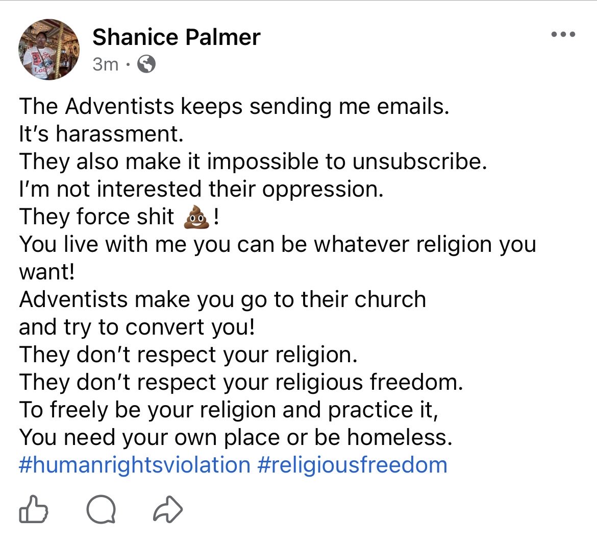 Pal43932Shanice's tweet photo. Read that again. #ReligiousRespect #ReligiousFreedom #liberty #freedom https://t.co/rpSzyjPbKz