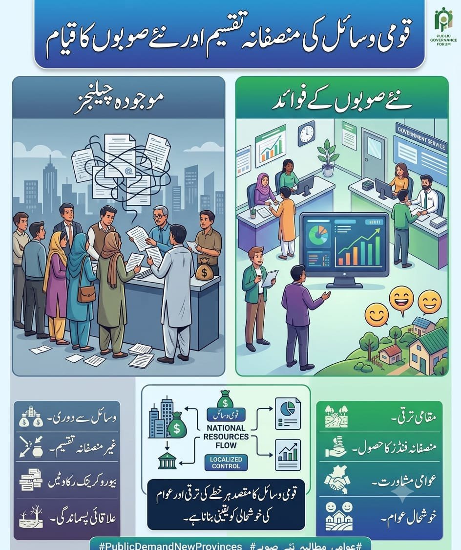 Rizwan__Raajput's tweet photo. بڑے صوبوں میں وسائل کی منصفانہ تقسیم ہمیشہ سے ایک بڑا مسئلہ رہی ہے۔ نئے انتظامی یونٹس بننے سے ہر علاقے کو اس کا حق اور فنڈز مل سکیں گے۔
#PublicDemandNewProvinces
#عوامی_مطالبہ_نئے_صوبے
#مولائی https://t.co/h0VD63OQYV