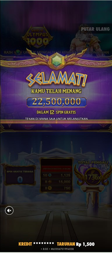 bocahjackpot's tweet photo. GILAAA! 🤯⚡ Rp22,5 JUTA! Dari 250x beruntun sampai Sensational, ending-nya bikin auto speechless! 💸🔥

https://t.co/QflNRr3vDp

#BocahJackpot #Adobet88 #GatesOfOlympus1000 #Sensational #BigWin #Jackpot https://t.co/OHgRUb3wNu