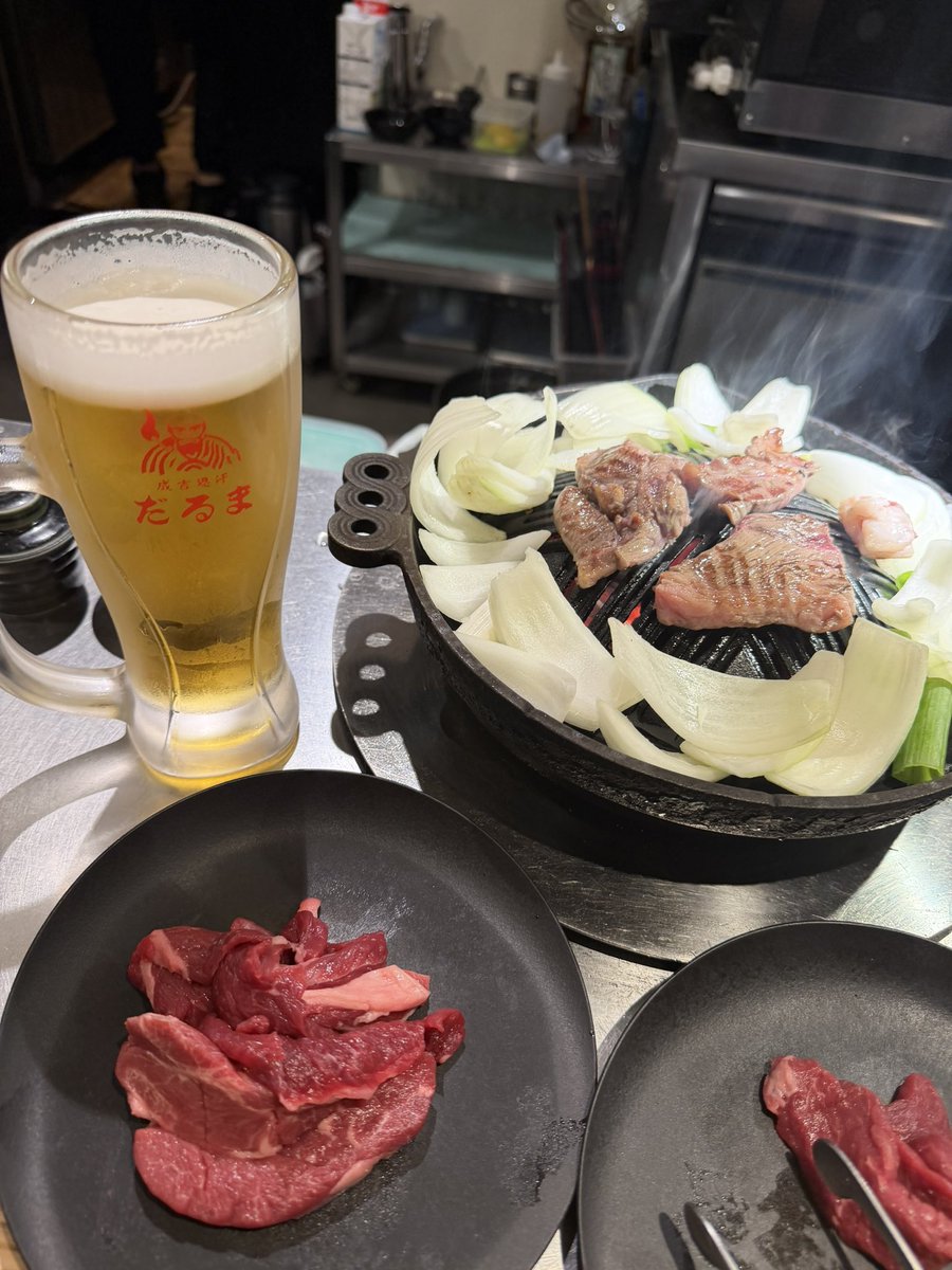 trash_tymo's tweet photo. 羊のあぶらをビールで流す https://t.co/2r5jyhzIZ2