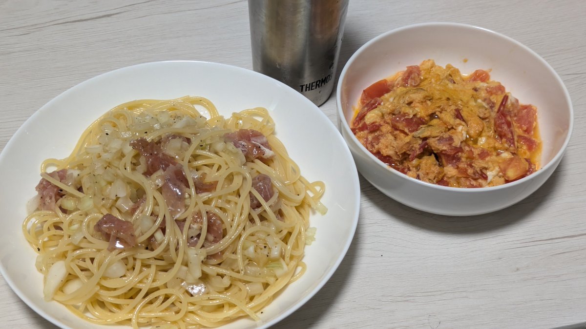 nata8829's tweet photo. YouTubeで見かけた冷製パスタ https://t.co/UXVlRlEKjY