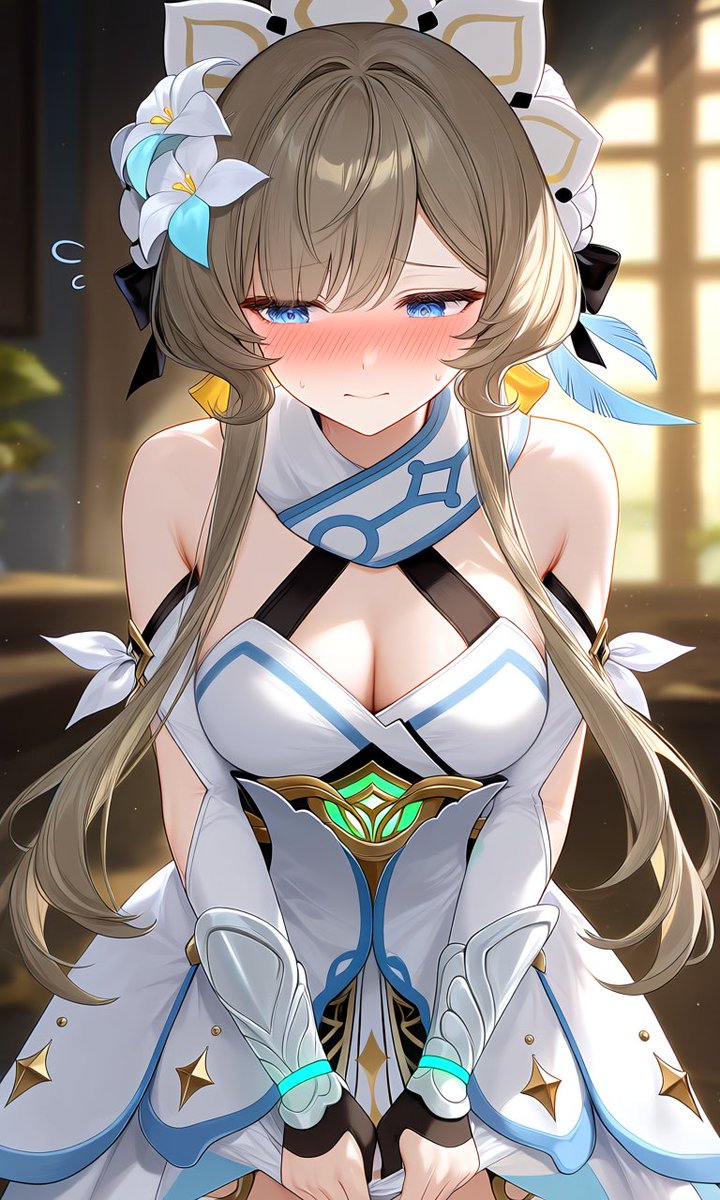 _BarbaraGenshin's tweet photo. 蛍に服をとられたから、仕方なく蛍の服を着るサンドローネ😅
#原神 #GenshinImpact #Sandrone https://t.co/g19Tjcsfwt