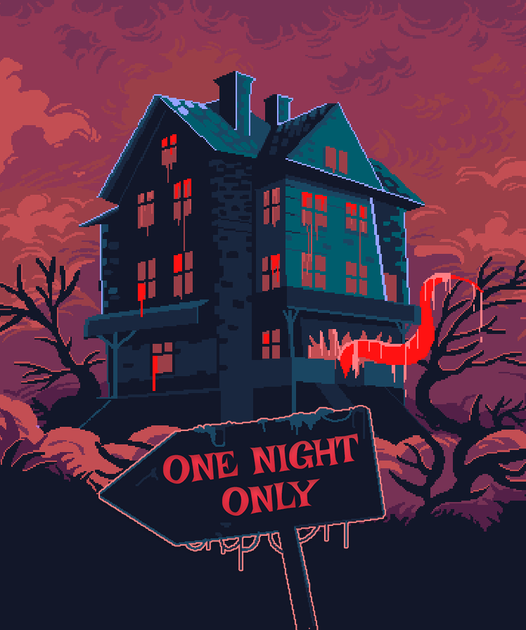 hotelishungry's tweet photo. Before / After

Our game was originally called One Night Only. We really loved the name, but changed it after a movie with the same name came out.

We also wanted to put more focus on the fact that the hotel eats guests. And now it’s called Hotel Is Hungry.

#indiegame #gamedev #horrorgame #pixelartㅤㅤ