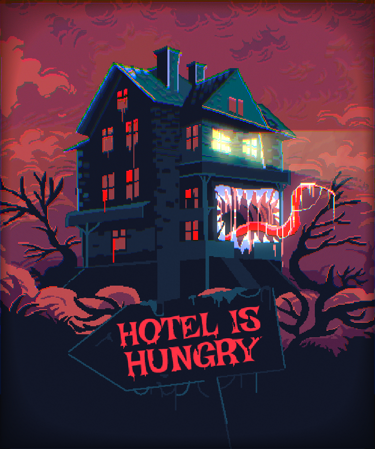 hotelishungry's tweet photo. Before / After

Our game was originally called One Night Only. We really loved the name, but changed it after a movie with the same name came out.

We also wanted to put more focus on the fact that the hotel eats guests. And now it’s called Hotel Is Hungry.

#indiegame #gamedev #horrorgame #pixelartㅤㅤ