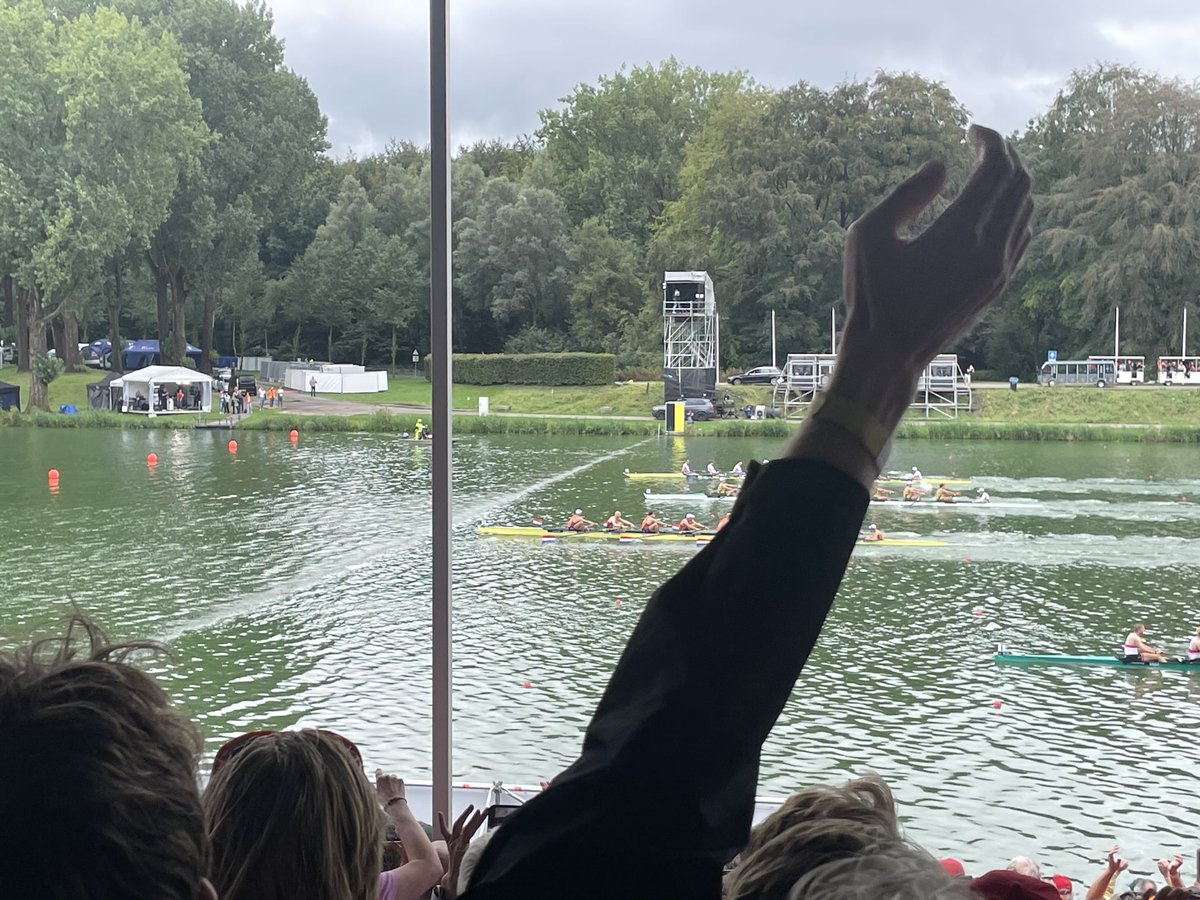 RowingVoice's tweet photo. Men’s eights finish - amazing race! https://t.co/4Acz1Cxglu