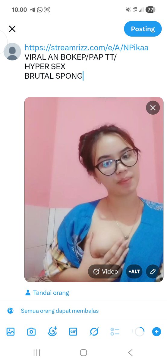 TUKENTOT12's tweet photo. VIRAL MAHASISWA HYPER SEX JAGO SPONG https://t.co/q1e3kEDfox