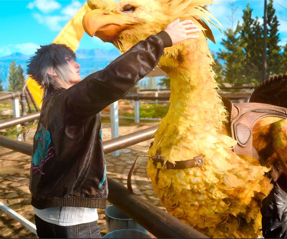 MidnightKolrath's tweet photo. The prince’s birthday is just getting started over here so here’s my favorite Noctis pictures taken over my latest playthrough https://t.co/4H1D4zCATu