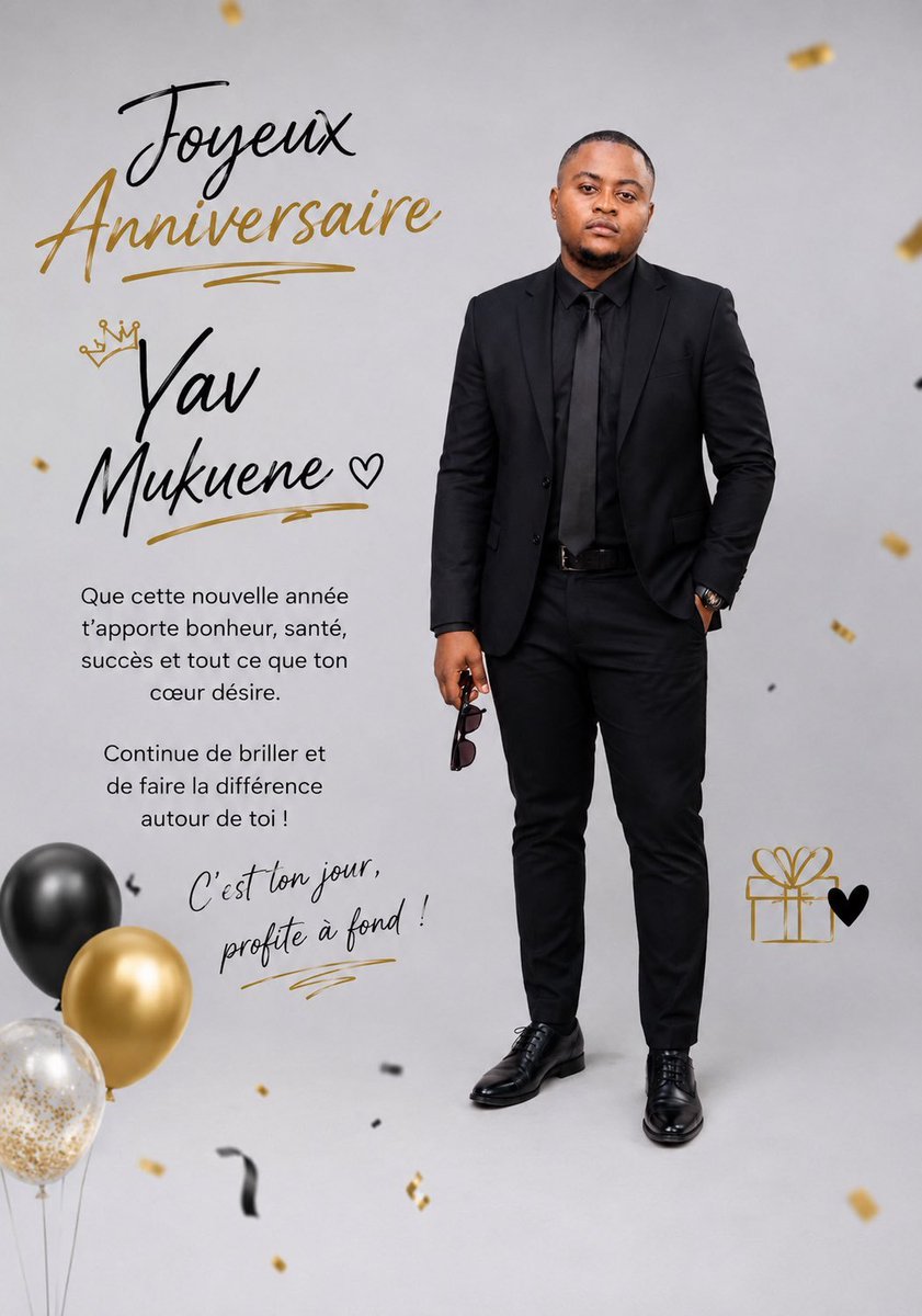 Digital_drc's tweet photo. Joyeux anniversaire à l' @mukuene ! Que cette nouvelle année de vie vous apporte santé, sagesse, réussite et davantage de belles réalisations au service de la communauté. https://t.co/WYjQRB3hED