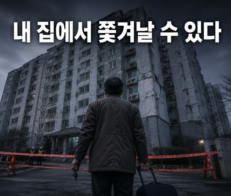 LifeBeLikeThatX's tweet photo. 재건축을 거부했더니 아파트가 먼저 퇴거를 명령했다.

한번 가정해 보겠습니다.

준공된 지 40년이 넘은 1,000가구 아파트가 있습니다.
재건축 예상 분담금은 가구당 4억 원입니다.

주민 60%가 반대합니다.

“그 돈을 어디서 마련합니까?”
“그냥 수리하면서 살면 되죠.”

재건축 조합을 설립하려면 
전체 소유자의 70% 이상이 동의해야 합니다.

찬성은 40%뿐이니 재건축은 멈춥니다.

주민들은 생각합니다.

“우리가 반대하면 재건축을 안 하면 그만이네.”

그.런.데. 

몇 년 뒤 정기 안전점검에서 
아파트가 D등급이나 E등급을 받았습니다.

이때부터 상황이 완전히 달라집니다.

재건축은 주민들이 반대할 수 있지만 
안전조치는 반대할 수 없습니다.

D등급 판정을 받으면 긴급보수와 구조보강을 해야 하고, 
필요하면 일부 시설의 사용이 제한될 수 있습니다.

새 아파트를 받는 비용도 아닌데 
낡은 아파트를 계속 사용하기 위해 
거액의 보강비를 내야 합니다.

주민들이 돈이 없다고 거부해도 끝이 아닙니다.

안전조치 명령을 이행하지 않으면 
지자체가 직접 조치한 뒤 비용을 청구할 수 있습니다.

더 심각한 것은 E등급입니다.

건물 사용금지, 주민대피, 철거 명령까지 내려질 수 있습니다.

주민 60%가 반대해도 소용없습니다.

“우리는 그냥 여기서 살겠습니다.”
이 선택은 불가능합니다.

그런데 철거 명령이 내려졌다고 
정부가 새 아파트를 지어주는 것도 아닙니다.

주민들은 집에서 나와 
다른 곳의 월세나 전세를 구해야 합니다.

기존 주택담보대출은 계속 갚아야 하고, 
안전관리비와 철거비까지 부담할 수 있습니다.

재건축 분담금이 비싸서 반대했는데 
새 아파트는커녕 낡은 아파트를 철거하는 
비용까지 내게 되는 것입니다.

지자체나 LH가 직접 사업에 들어올 수도 있습니다.
하지만 반드시 들어와야 하는 것은 아닙니다.

사업성이 없으면 공공이 참여해도 
분담금 문제가 마법처럼 사라지지 않습니다.

결국 선택지는 세 가지로 압축됩니다.

큰돈을 들여 낡은 아파트를 보강하거나, 
더 큰돈을 내고 재건축하거나, 
집에서 나와 거래도 어려운 아파트와 대출만 들고 있는 것입니다.

재건축에 반대할 권리는 있습니다.
그러나 위험한 아파트에서 계속 살 권리까지 보장되는 것은 
아닙니다.

주민 60%가 재건축을 거부했는데 
건물이 먼저 주민들의 거주를 거부하는 상황.

그 순간 아파트는 자산이 아닙니다.
소유자에게 계속 돈을 요구하는 거대한 부채가 됩니다.