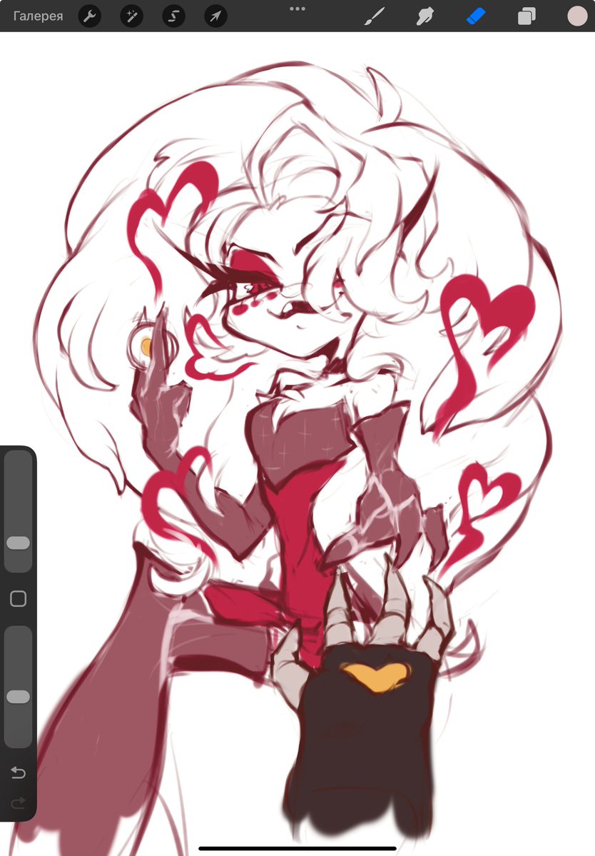 GingerT31318381's tweet photo. Sketches 💞
#angelDust #Husk #HazbinHotel https://t.co/0d1fodU2Mv
