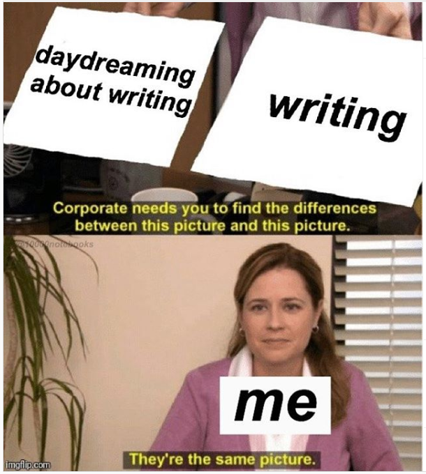 Writers_Write's tweet photo. They're the same #writingmemes #writinghumor #writerslife https://t.co/mVxcxDHKKj