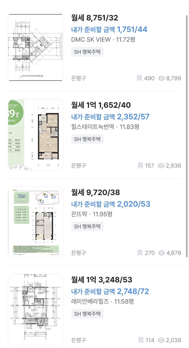 Shonenjamp__ww's tweet photo. #공익트

Sh 행복주택

기간 : 9월 9일 (수) ~ 9월 11일 (금)
기준 : 무주택 + 소득 기준 범위 내(사진 3 참고)
+ 서울 혹은 서울 인접 경기도 거주자 1순위

주택 공고의 축복이 끝이 없구만~~~

총 1484호를 공급하는데 신규 154 + 재공급 1330호가 나왔대

근데 고령 + 신혼부부만 받는 공고도 있어서 청년으로 하면 공급 호수는 더 줄어듦 ㅠㅠ

>>대학생<<도 지원 가능!!!

사진은 청년 지원 가능한데 가장 매물 많은 성북구랑 은평구 가져와봤어!!

어플은 >>집지켜<<임 (광고 아님)

북맠 해놓고 날짜 맞춰 접수 하자~~