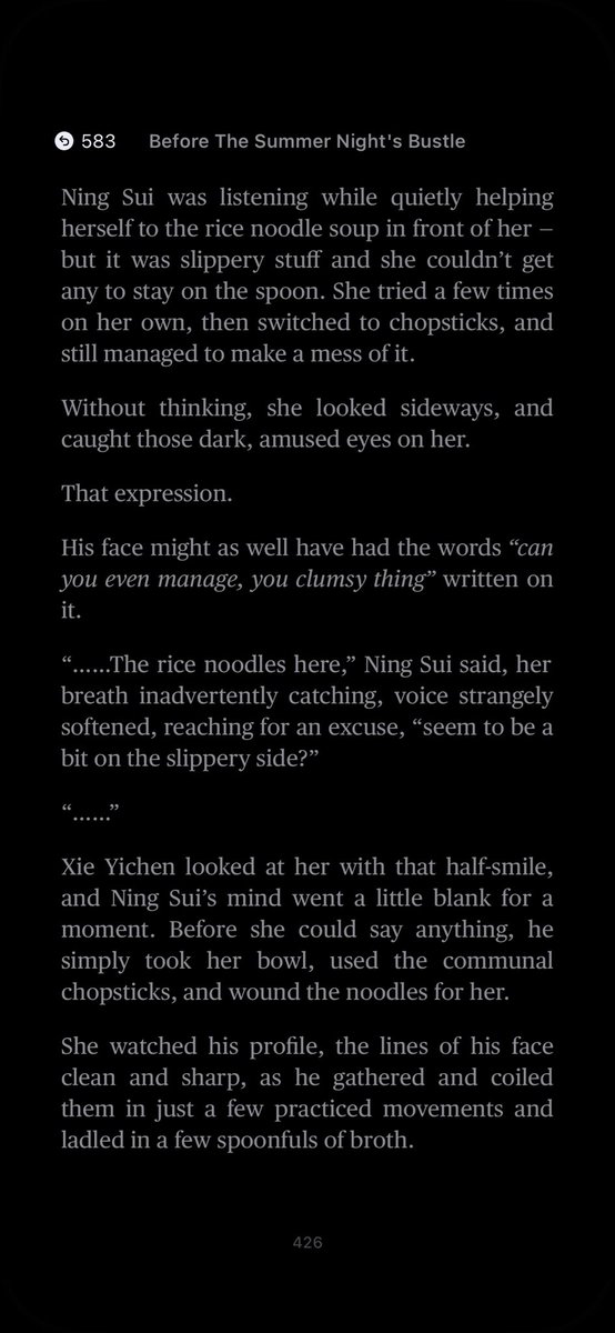 kofighelly's tweet photo. this is me winning again with wang hedi as my xie yichen.

Ning Sui glanced once more at Xie Yichen. He was casually lifting the over-ear headphones from around his neck, his expression carrying that faint, unconcerned air... https://t.co/5HVbkjTPNV