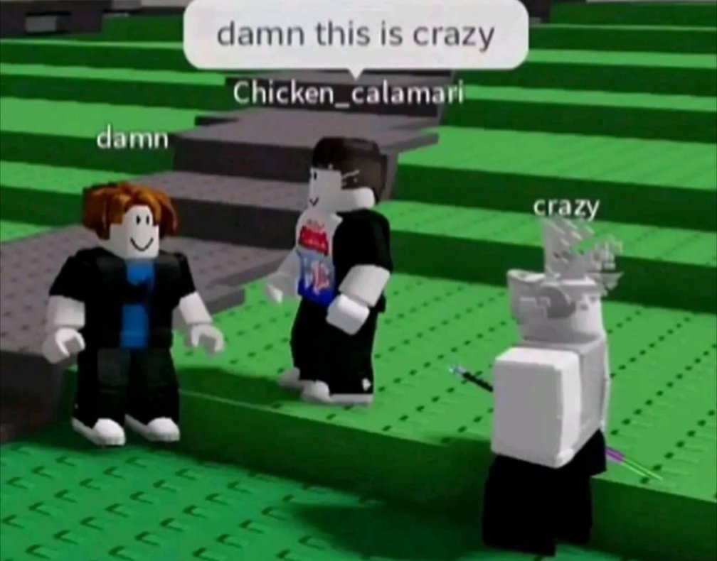 RBXOutOfContext's tweet photo. classic roblox meme https://t.co/ybHiADc23Q