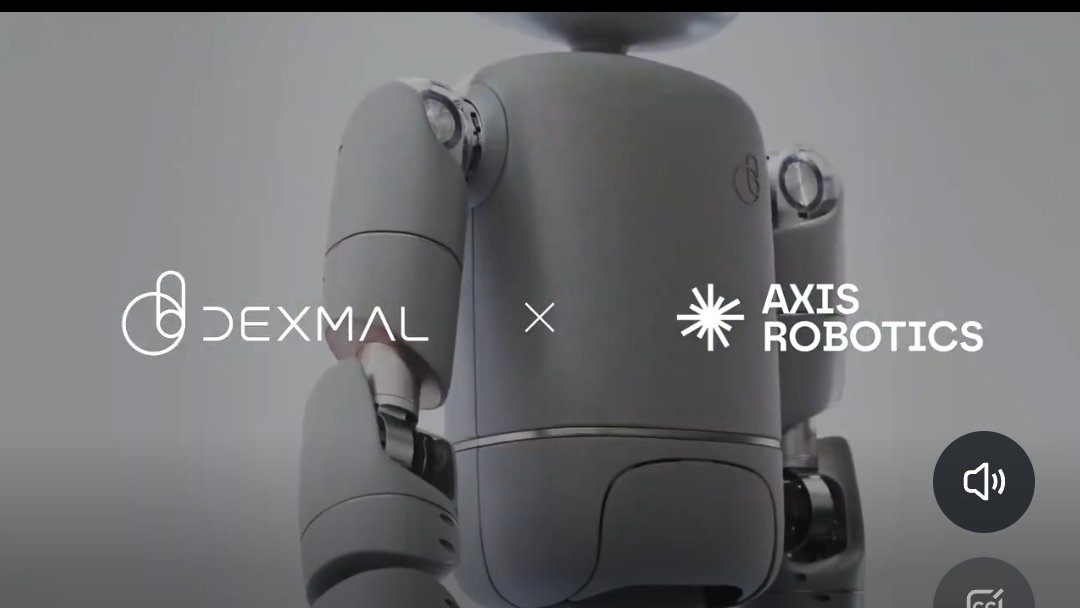 0x_awmo's tweet photo. Just in, 
@axisrobotics
  partners with 
@Dexmal_AI

Dexmal is a company building general-purpose “embodied intelligence” AI that lives in physical robots and can see, understand language, and act in the real world. 
They make Vision Language Action (VLA) models and world models: systems that take camera input plus instructions and turn them into robot movements, while also predicting how the physical world will respond. 

Axis will supply large scale training data for those models. That data comes from three sources:
Egocentric footage (first-person view from the robot’s cameras)
Simulation Real world collection

According to Axis this is backed by work they’ve already done for enterprises, and they present the deal as proof that their “compounding physical data engine” can deliver data at scale, with precision and production-level reliability. 
The claim is that together they are building the data backbone needed for the next generation

Two companies are teaming up to make smarter robots.
Dexmal builds the “brain” for robots, the software that lets a robot see what’s in front of it, understand a command like “pick up that shirt,” and then actually move its arms and walk over to do it.
Axis doesn’t build the robot or the brain. It builds the practice material. Robots only get good if they “watch” and “try” millions of examples: first person camera footage, fake practice in a computer world, and real practice in places like stores and warehouses.

So Axis will make a huge pile of that practice data, and Dexmal will use it to train its robot brains.

What each side gets?

Dexmal gets more and better practice data, so its robots can learn faster and mess up less.

Axis gets a big, real customer, which proves their data is useful not just a science project.

What that means for regular people / companies using the robots

The robots should get better at everyday jobs walking through a clothing store, grabbing items, working in a warehouse because they trained on a lot more real looking situations instead of a few lab demos.

Check the next quote for the next update on axis. 

Join the kaito campaign here http://
https://t.co/x4kQgfEGkr

For more info, check this https://t.co/WIowtnmCVh
