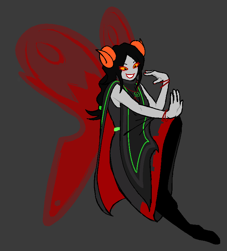 snaredum's tweet photo. she thinks shes soooo pretty in this outfit (she is 100% right)

#homestuck #hsbc https://t.co/YiuqyoQ5zc