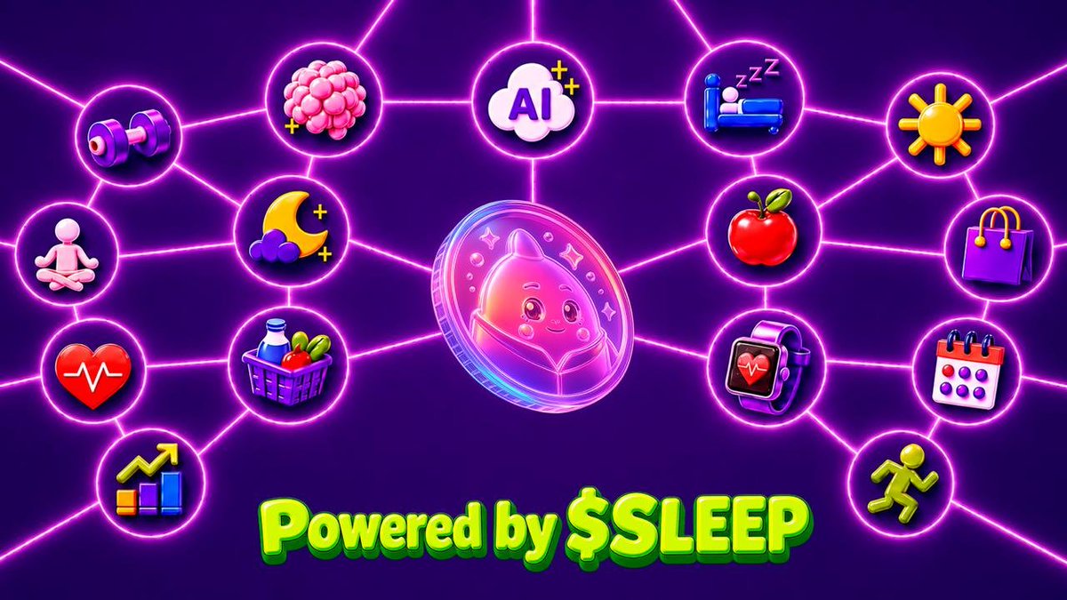 samCodeNg's tweet photo. Blessed Sunday already, gSleep

A thriving wellness ecosystem is brewing onchain, with AI assisted insights and performance analysis.

With @sleepagotchi we get this experience first-hand, with AI insights personalized according to your data and pattern, with a token that incentivize the system.

$SLEEP handles the economic layer underneath these AI operations and insights, handling staking, purchases and AI credits.

The connection between AI actions and $SLEEP gives the ecosystem stronger utility.

The future of sleep tech isn’t more numbers, It’s better decisions from those numbers.

Sleepagotchi is creating a truly innovative approach to wellness.
