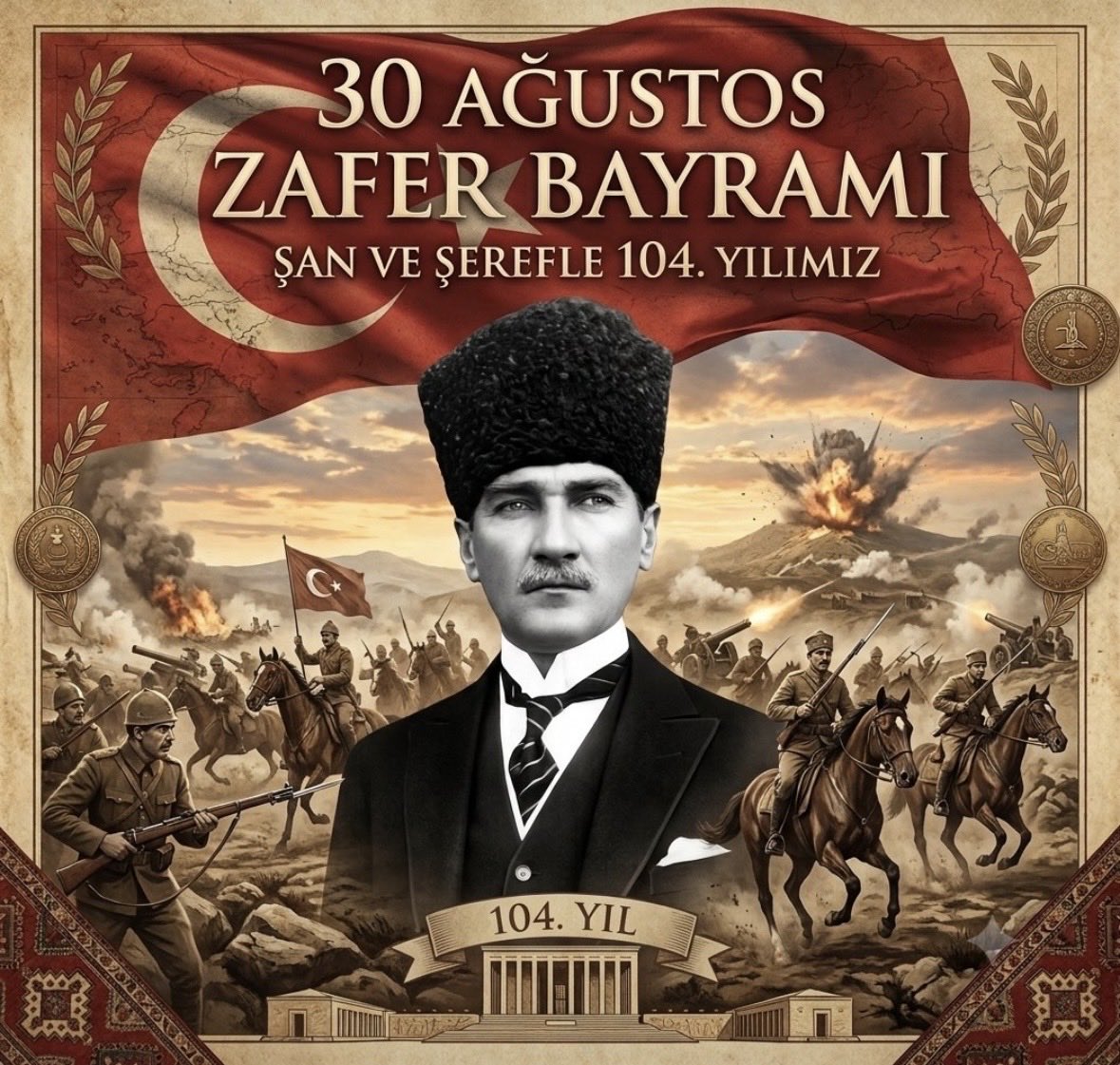 FilizBoraBora's tweet photo. Yaşa Mustafa Kemal Paşa Yaşa ����🇷 Saygı ve minnetle 🙏 https://t.co/kpQCrWM88y