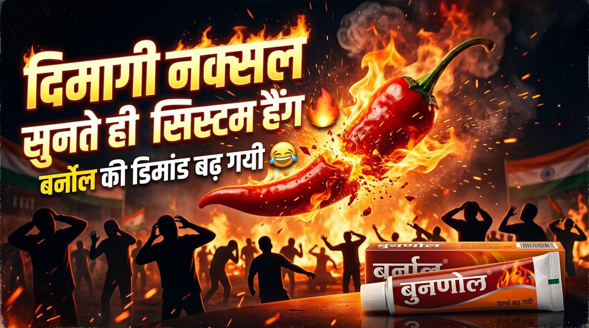 BsGamingPoint's tweet photo. “Dimaagi Naxal” क्या बोला, कुछ लोगों की जलन 4K में दिखने लगी! 😂🔥
Burnol भी शर्मा जाए ऐसा meltdown है! 😭
#DimaagiNaxal #Burnol #PoliticalMeme #BJP https://t.co/ZdE107pOpl