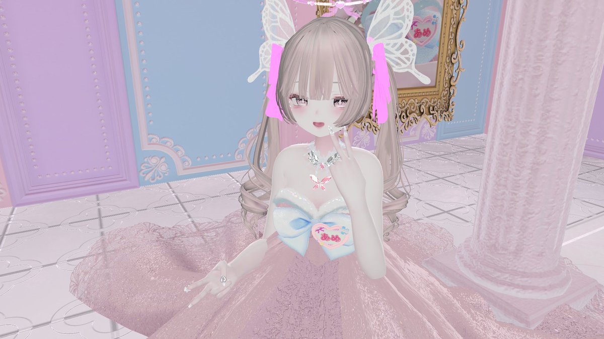 Cafe_Macherie's tweet photo. #VRマシェリ
🎂7～8月 お誕生月のキャスト紹介③🎂

お名前：あめ
担当カラー：ピンク

▼あめファングループ▼
https://t.co/hrQhJOiQET
🎀お気に入りのキャストのFCをフォロー🎀
より良い推し活を✨ https://t.co/zC02LVZGel