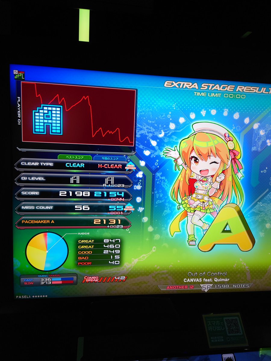 ttybreak's tweet photo. ひっっっっさびさに旧曲12から新規ハード出た https://t.co/dNmo5YeKbZ