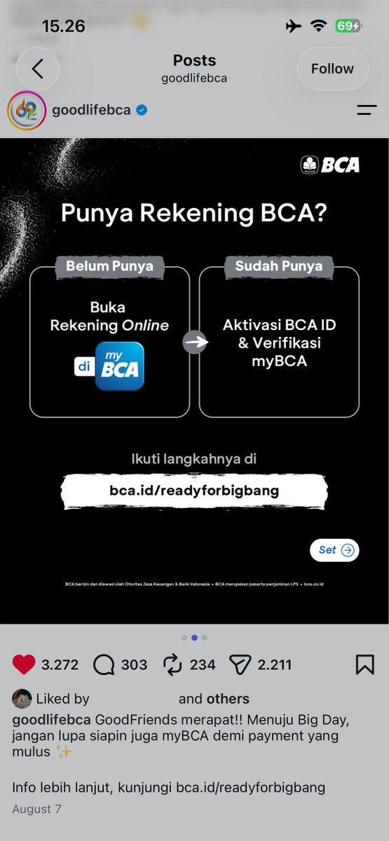 our_neoverse's tweet photo. TUTORIAL BELI TIKET BIGBANG IN JAKARTA via myBCA PRESALE:

Presale BIGBANG yg BCA itu pakenya myBCA yah bukan dari web yg pembayarannya BCA only kaya pas tiketing ateez, ini tutorial cara wat tiketnya: https://t.co/k5BRtzY42l
