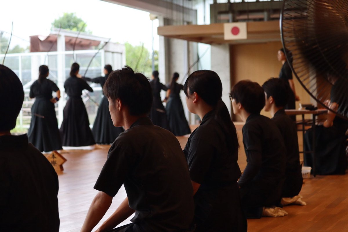nihon_kyudo's tweet photo. 8月24日より、5泊6日の夏季強化合宿を行いました。
第73期リーグ戦に向けて、部員一同懸命に練習に励みました！

応援の程、よろしくお願いいたします。 https://t.co/PS0EQR6ltI