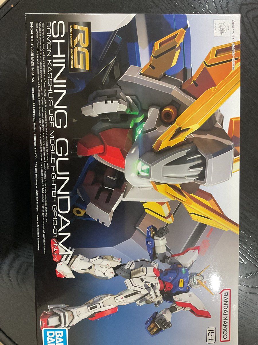 miz_dq10's tweet photo. RGシャイニングガンダム売ってたꉂ(σ▰˃̶̀ꇴ˂̶́)σ✧ https://t.co/VwlpGqaiDd
