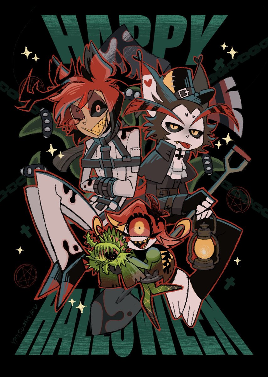 qXee4O8BkK7qv3C's tweet photo. 🪦🦌🪡🐈‍⬛🪦

#HazbinHotelFanart
#radiotrio https://t.co/haGOsaRuo6