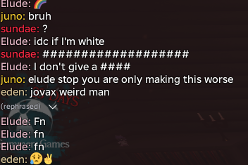 junoveas's tweet photo. never got racially discriminated before in a game till now
#forsaken https://t.co/eCNzDLWbrb