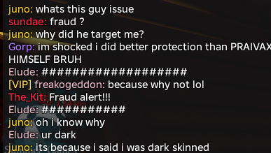 junoveas's tweet photo. never got racially discriminated before in a game till now
#forsaken https://t.co/eCNzDLWbrb