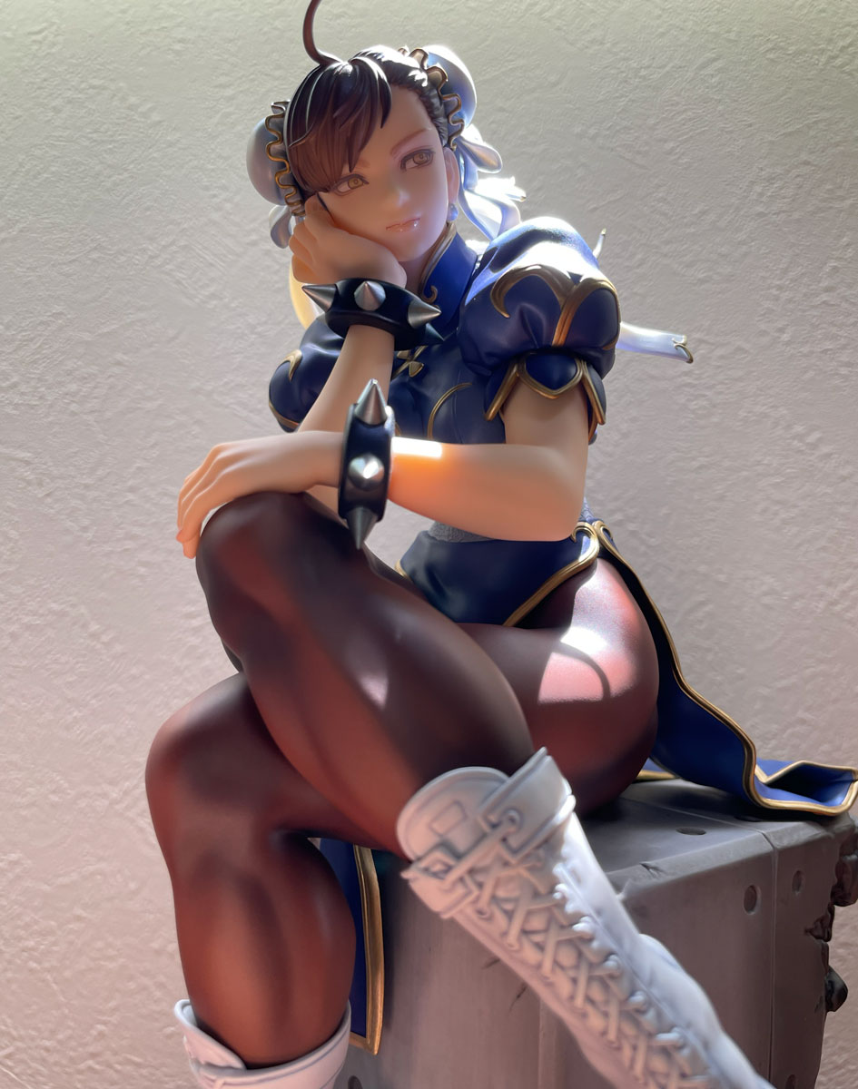 tata22tano's tweet photo. あきまんさんの春麗フィギュアをお迎えしました…！！ほんと美しい。凛々しいお顔…鍛え上げられた足もすばらしいです…🫶すき https://t.co/GJD9oxf1oB
