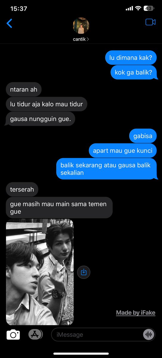 kiaspaceee's tweet photo. dastan × arga au. 

si kaka cantik yg tengil mampus tapi nangis kalo di diemin brondongnya. 

two tweet au oleh; @/kiaspaceee https://t.co/7aV6sW3FZE