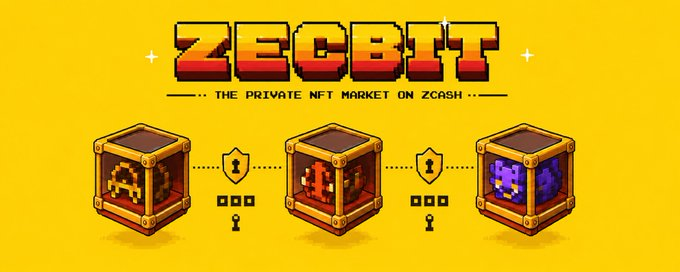 SecretoDefi's tweet photo. Se viene la primera colección NFT oficial en la red de Zcash 👌

Esto es @zec_bit, la primera colección NFT que quieren montar sobre Zcash, usando ZSA (Zcash Shielded Assets)

Hasta ahora, cuando minteas un NFT vinculas una wallet a tu perfil, historial y lo que pagaste...

ZecBit quiere justo lo contrario:

· Se puede auditar creador, supply y autenticidad
· El holder no publica un perfil permanente
· Si hace falta demostrar que es tuyo, tú eliges cuándo

Esto se hace gracias ZSA que comentaba antes, para el que no sepa que es, son tokens nativos en Zcash con el mismo modelo de privacidad que zcash:native 

Se emiten públicamente pero con transferencias shielded (no se ve tipo, cantidad ni contrapartes)

Ahora que ya tienes contexto sobre el proyecto, si te interesa la colección te puedes apuntar a la waitlist totalmente GRATIS

Simplemente debes completar 4 tareas offchain:

🔗 https://t.co/yKIvOk6IGn

Será un free mint

Si nunca has interactuado con este ecosistema, te recomiendo usar la wallet de @zodl_app si lo hacéis desde extensión web

¡Eso es todo!
